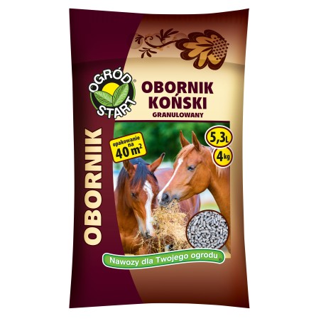 Obornik Koński Granulowany 4kg Ogród Start