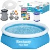 Basen rozporowy 244x61cm Bestway Fast Set z pompą i filtrem
