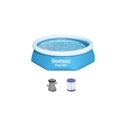 Basen rozporowy 244x61cm Bestway Fast Set z pompą i filtrem
