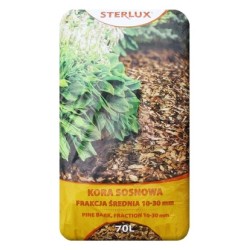 Kora sosnowa średnia 10-30 mm Sterlux 70l