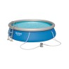 Basen rozporowy 457x107cm Bestway Fast Set z pompą i drabinką