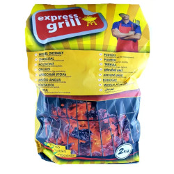 Węgiel drzewny do grilla 2 kg Express Grill Mirand (dawny Białowieski)