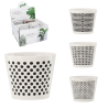 Doniczka/Osłonka Ceramiczna 12,5x12,5x10,5 MIX wzorów