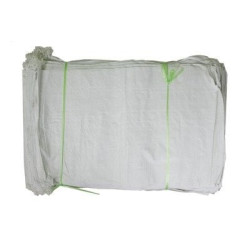 Worek polipropylenowy białe 50kg 65x105cm - 100 szt
