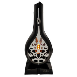 Znicz elektryczny LED lampion z efektem płomienia 31 cm