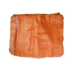 Worek raszlowy pomarańczowy z zaciągaczem 15kg 100sztuk