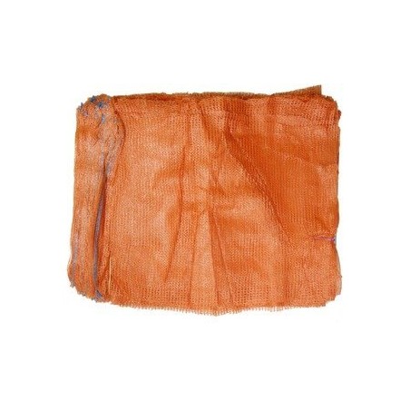 Worek raszlowy pomarańczowy z zaciągaczem 15kg 100sztuk