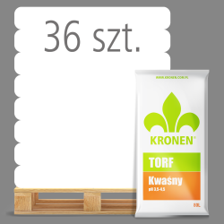Torf Kwaśny 80L 36sztuk KRONEN