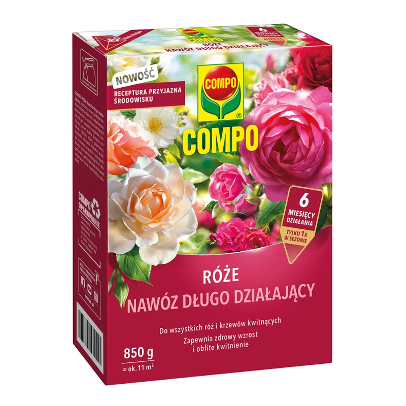 Nawóz długo działający Róże 850g COMPO