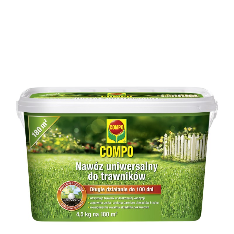 Nawóz uniwersalny do trawnika 4,5kg COMPO