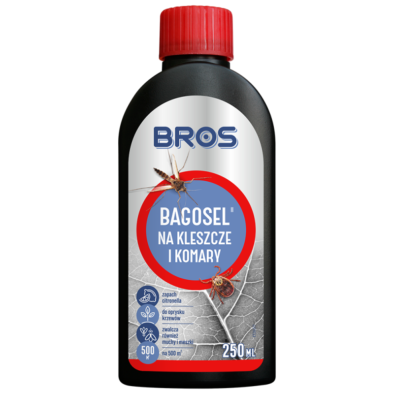 Bagosel na Komary i Kleszcze 250ml BROS