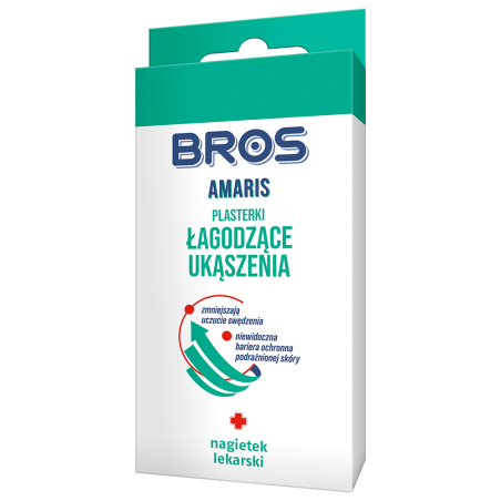 Amaris Plasterki Łagodzące Ukąszenia 20 szt. BROS