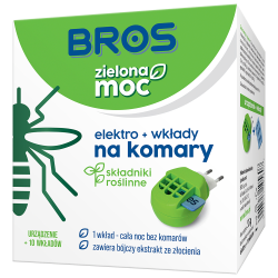 Elektro + Wkłady na Komary Zielona Moc BROS