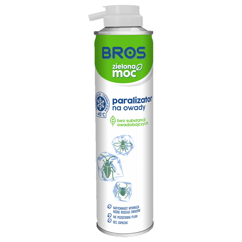 Paralizator na Owady Zielona Moc 300ml BROS