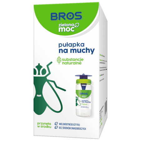 Pułapka na Muchy Zielona Moc 1 szt. BROS