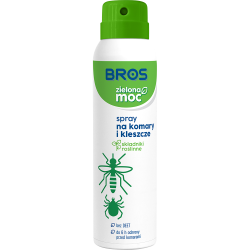 Spray na Komary i Kleszcze Zielona Moc 90ml BROS