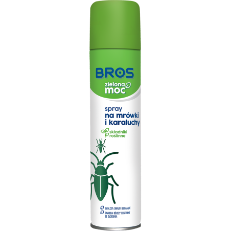 Spray na Mrówki i Karaluchy Zielona Moc 300ml BROS