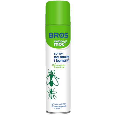 Spray na Muchy i Komary Zielona Moc 300ml BROS