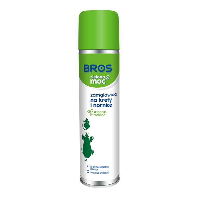 Zamgławiacz na Krety i Nornice Zielona Moc 400ml BROS