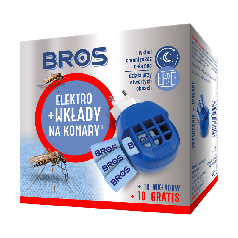 Elektro + Wkłady na Komary BROS