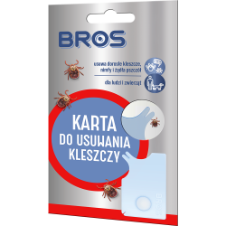 Karta do Usuwania Kleszczy 1 szt. BROS