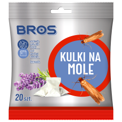 Kulki na Mole Kwiatowe 20 szt. BROS