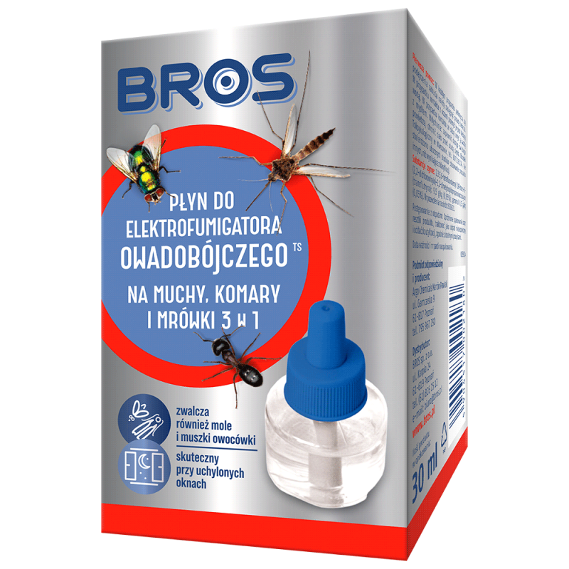 Płyn do Elektrofumigatora Owadobójczego 30ml BROS