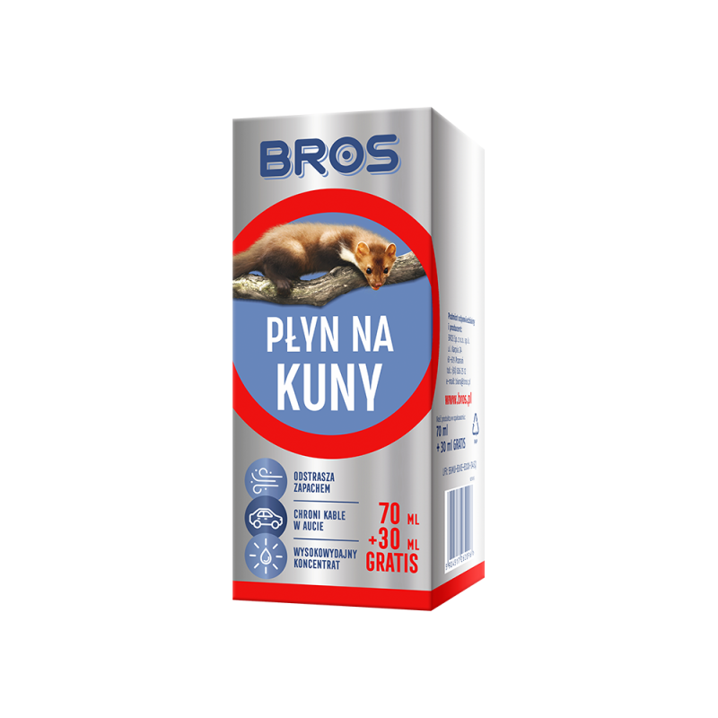 Płyn na Kuny 100ml BROS