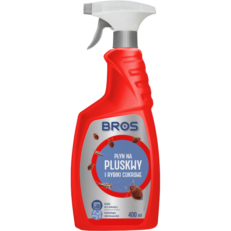 Płyn na Pluskwy i Rybiki Cukrowe 400ml BROS