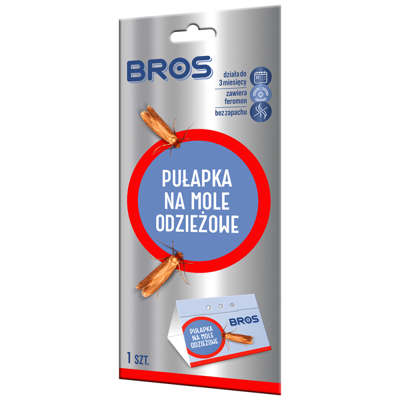 Pułapka na Mole Odzieżowe 1 szt. BROS