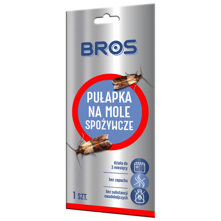 Pułapka na Mole Spożywcze DUO (Pułapka + 2 wkłady) BROS