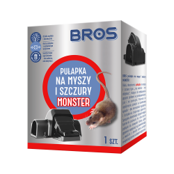 Pułapka na Myszy i Szczury MONSTER 1 szt. BROS