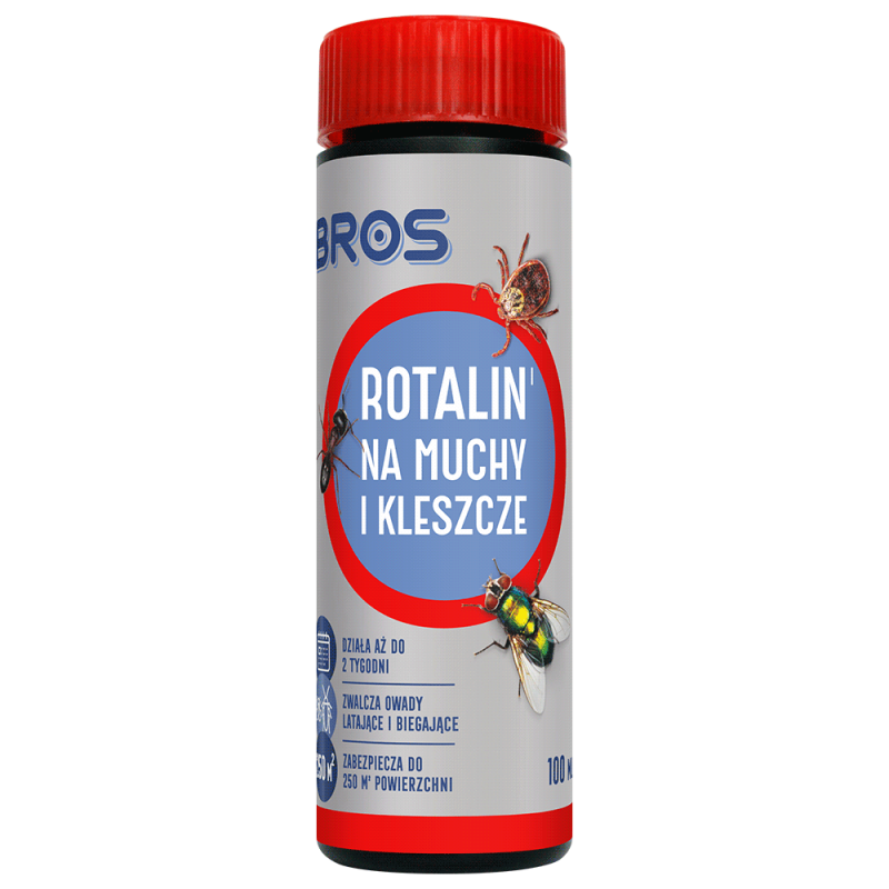 Rotalin na Muchy i Kleszcze 100ml BROS