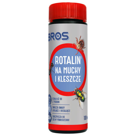 Rotalin na Muchy i Kleszcze 100ml BROS