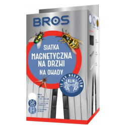 Siatka Magnetyczna na Drzwi 100x220 Biała BROS