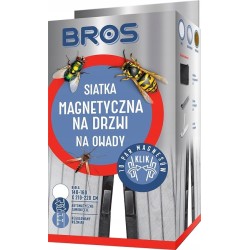 Siatka Magnetyczna na Drzwi 160x220 Biała BROS