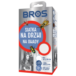 Siatka na Drzwi 140x220 Biała BROS