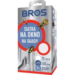 Siatka na Okno 150x180 Biała BROS