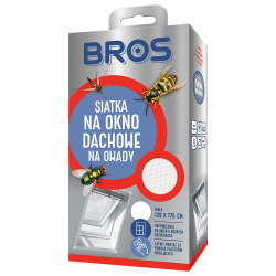 Siatka na Okno Dachowe 120x170 Biała BROS
