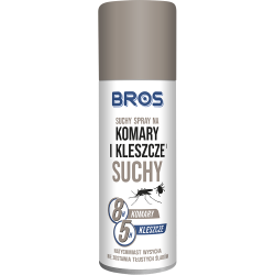 Suchy Spray na Komary i Kleszcze 90ml BROS
