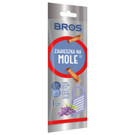 Zawieszka na Mole Lawendowa 1 szt. BROS