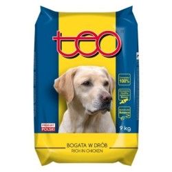 Karma dla psa TEO 9kg Drób